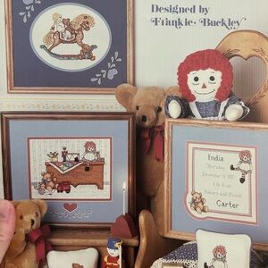 5/$25 Frankie B. Home Accents Wall Art Set - Brown and Red 🪡